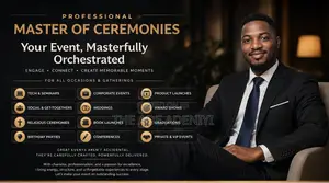 I Will McEe Your Events Masterfully. Contact Me for All Occasions