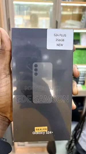 New Samsung Galaxy S24 Plus 256 GB Black