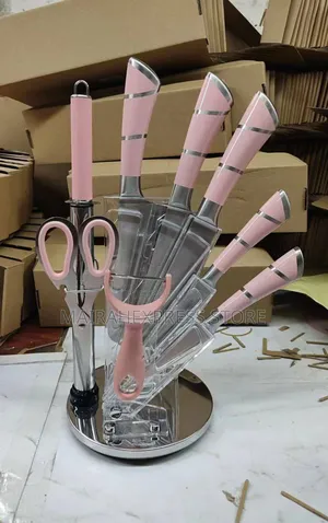 High Quality Stainless Steel Cooking Knife Set (D4r3t)
