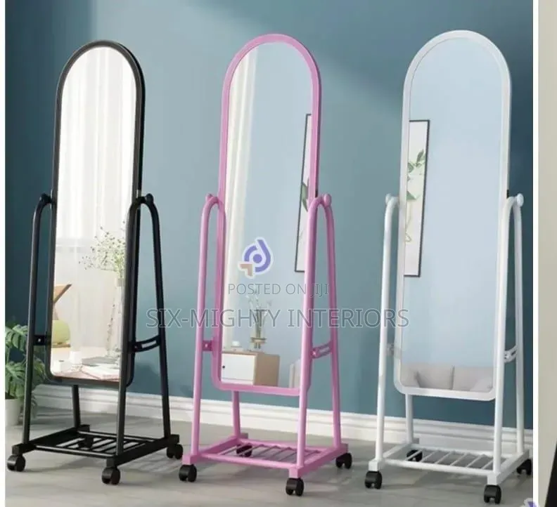 Elegant Standing Moveable Dressing Mirror