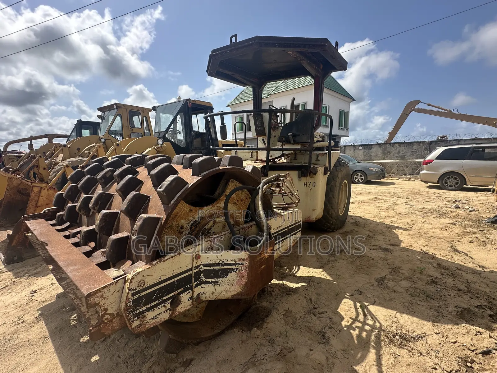 13 Tons Sheep Foot Roller