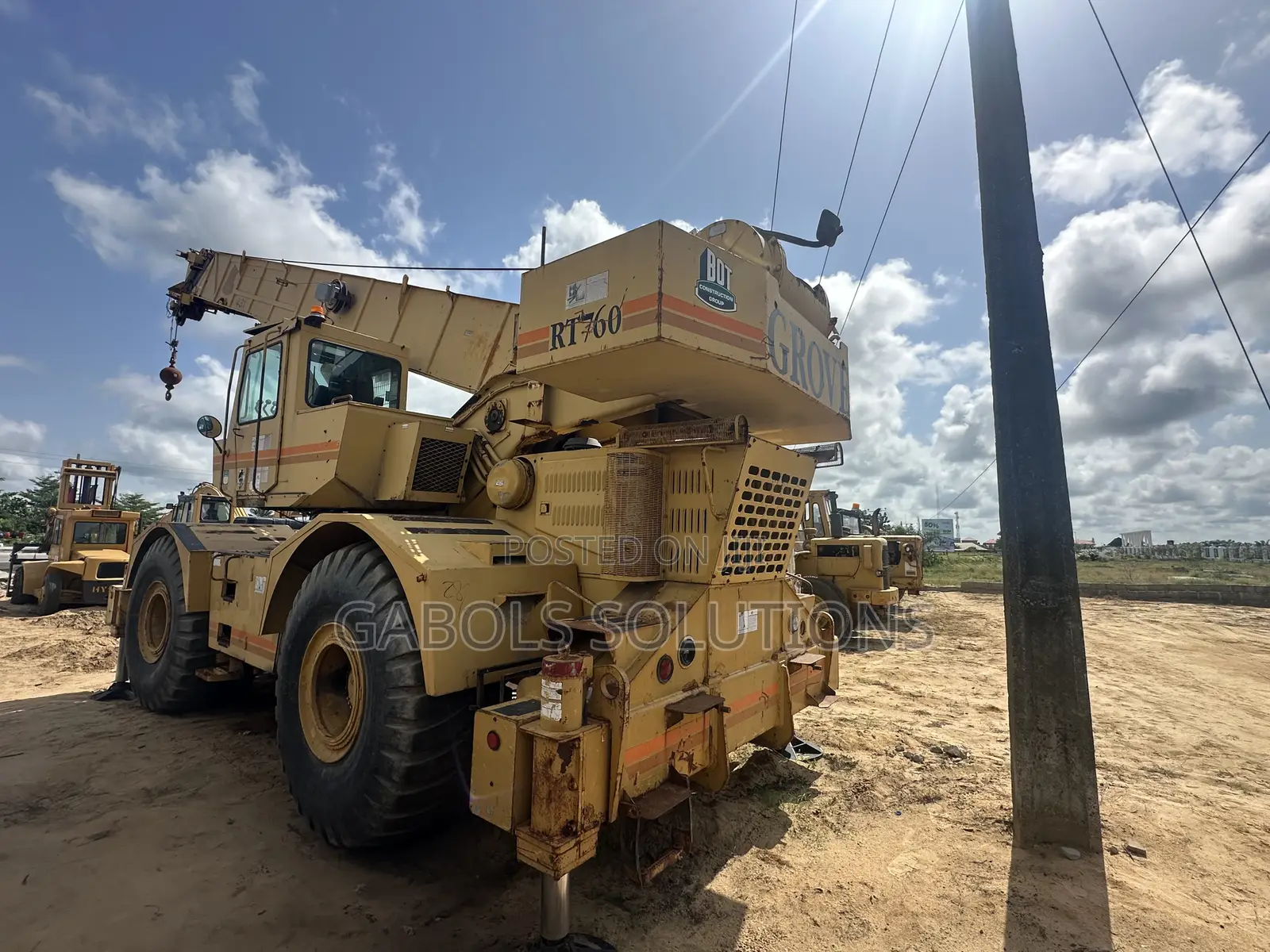 75 Tons 4/4 Grove Crane