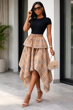 Classy Handkerchief Skirt