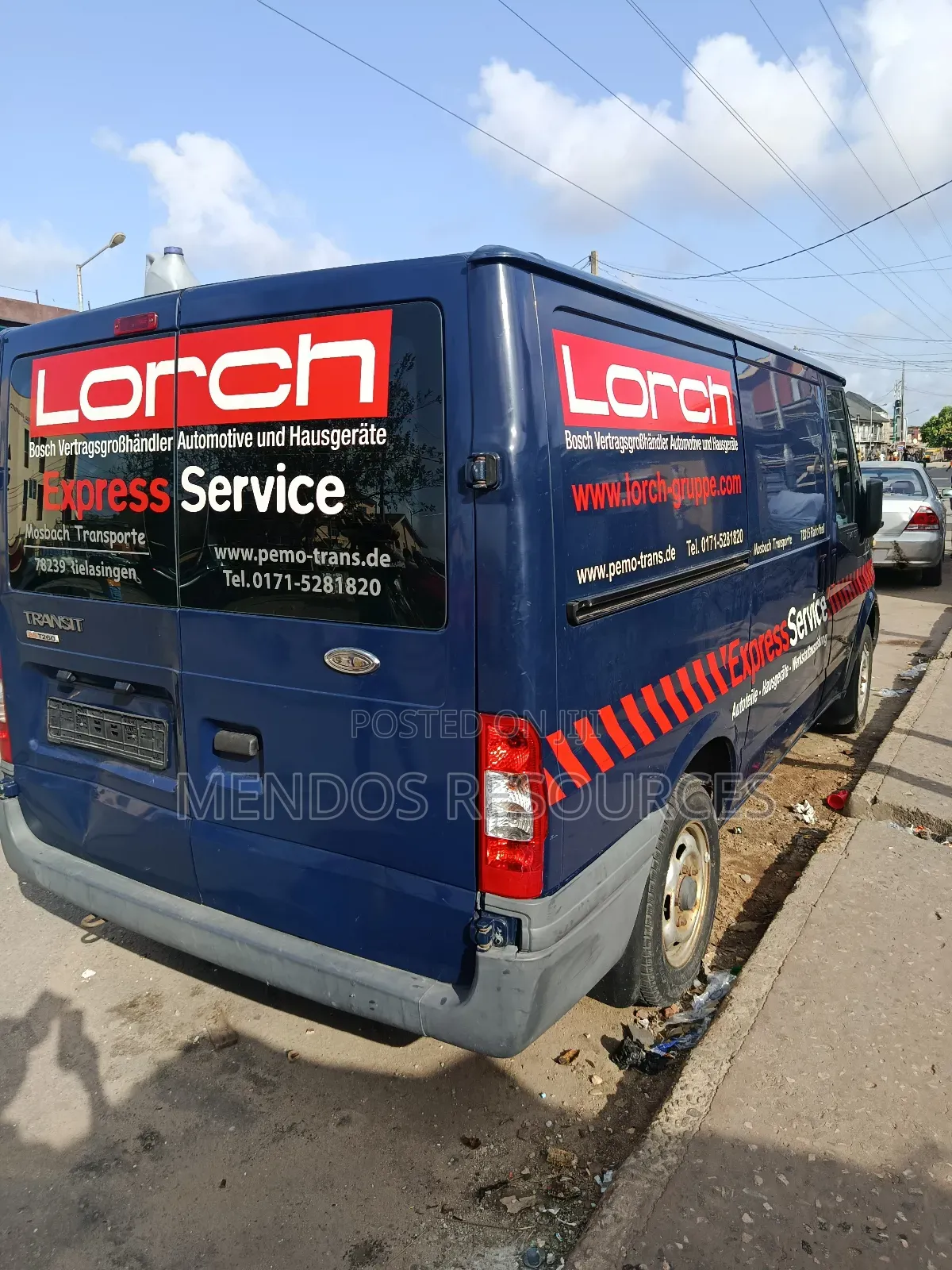 Ford Transit 2010 Blue