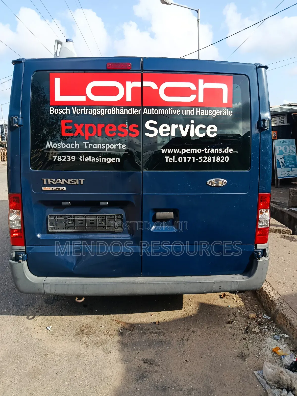 Ford Transit 2010 Blue