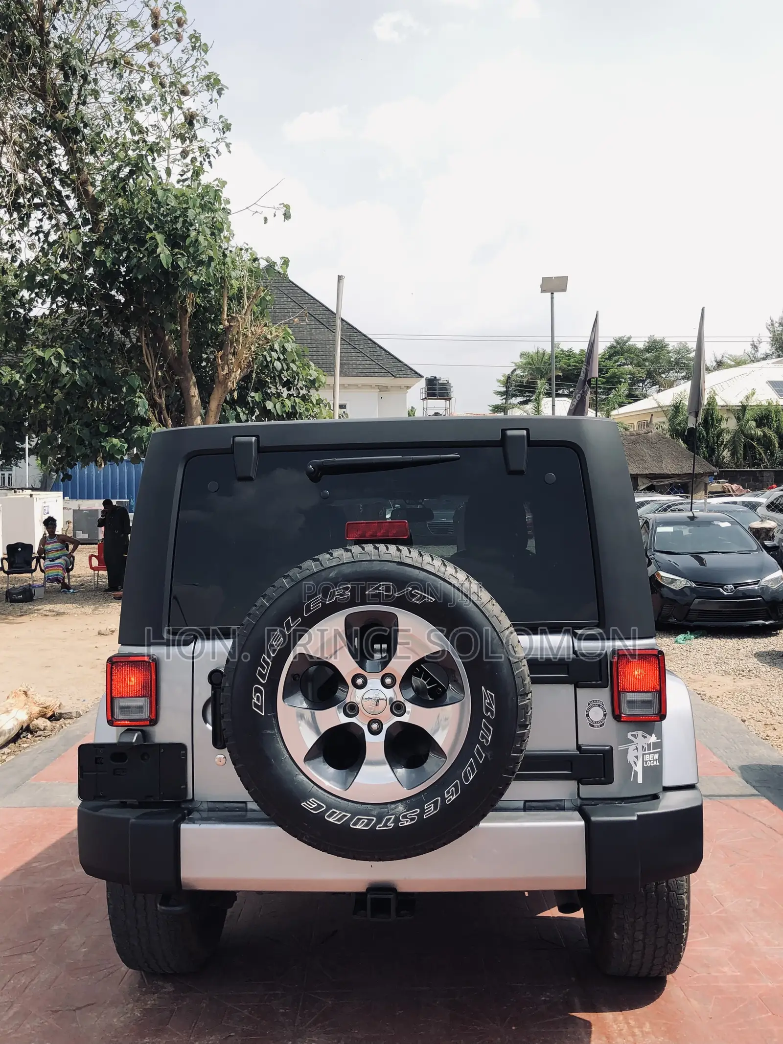 Jeep Wrangler Unlimited Rubicon 4dr SUV 4WD (3.6L 6cyl 6M) 2014 Gray