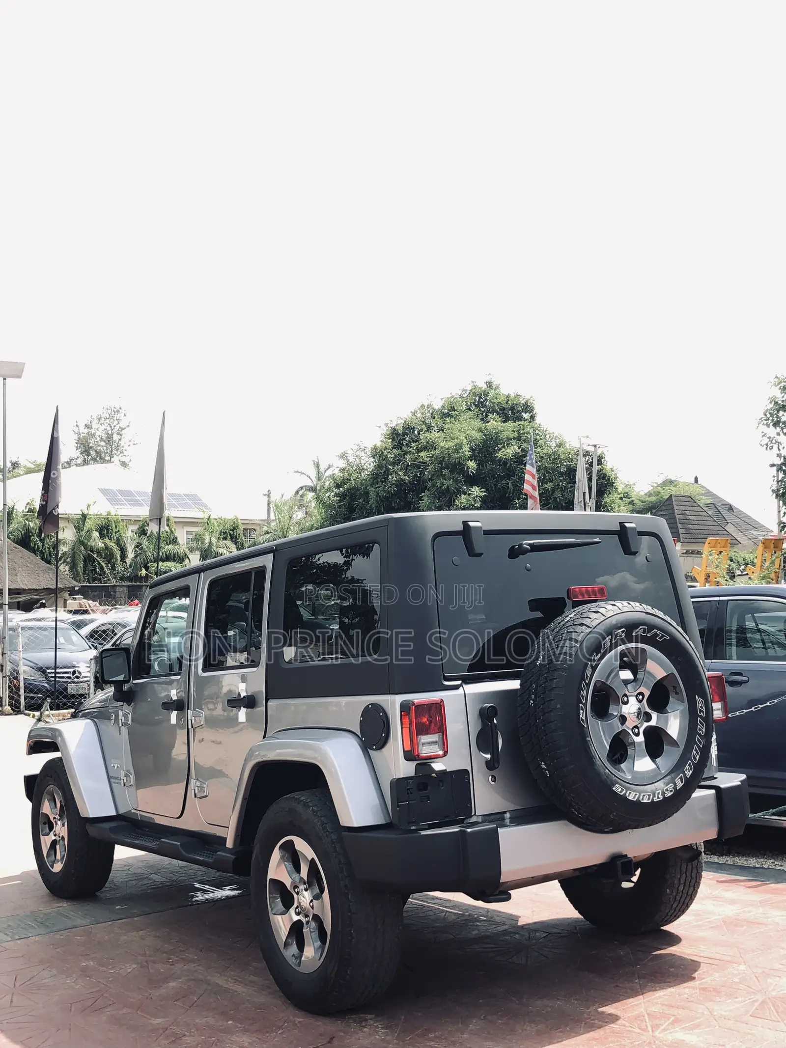 Jeep Wrangler Unlimited Rubicon 4dr SUV 4WD (3.6L 6cyl 6M) 2014 Gray