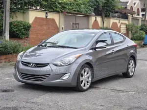 Hyundai Elantra Limited 2012 Gray