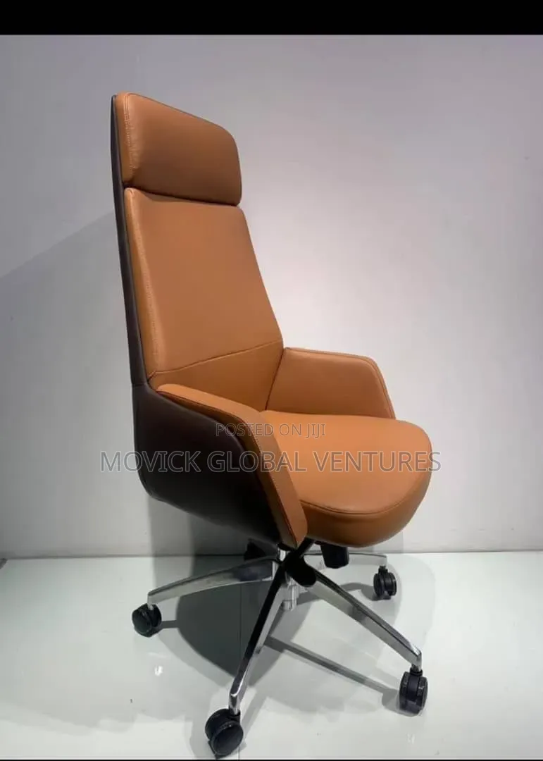 Boss Brown Swivel Chair