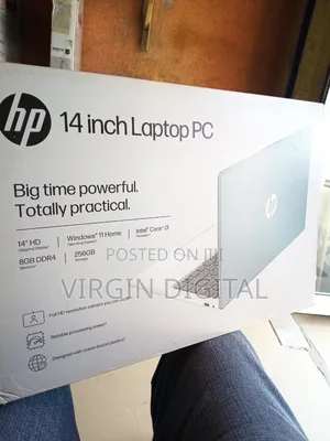 New Laptop HP 14-dq1025cl 8GB Intel Core i3 SSD 256GB