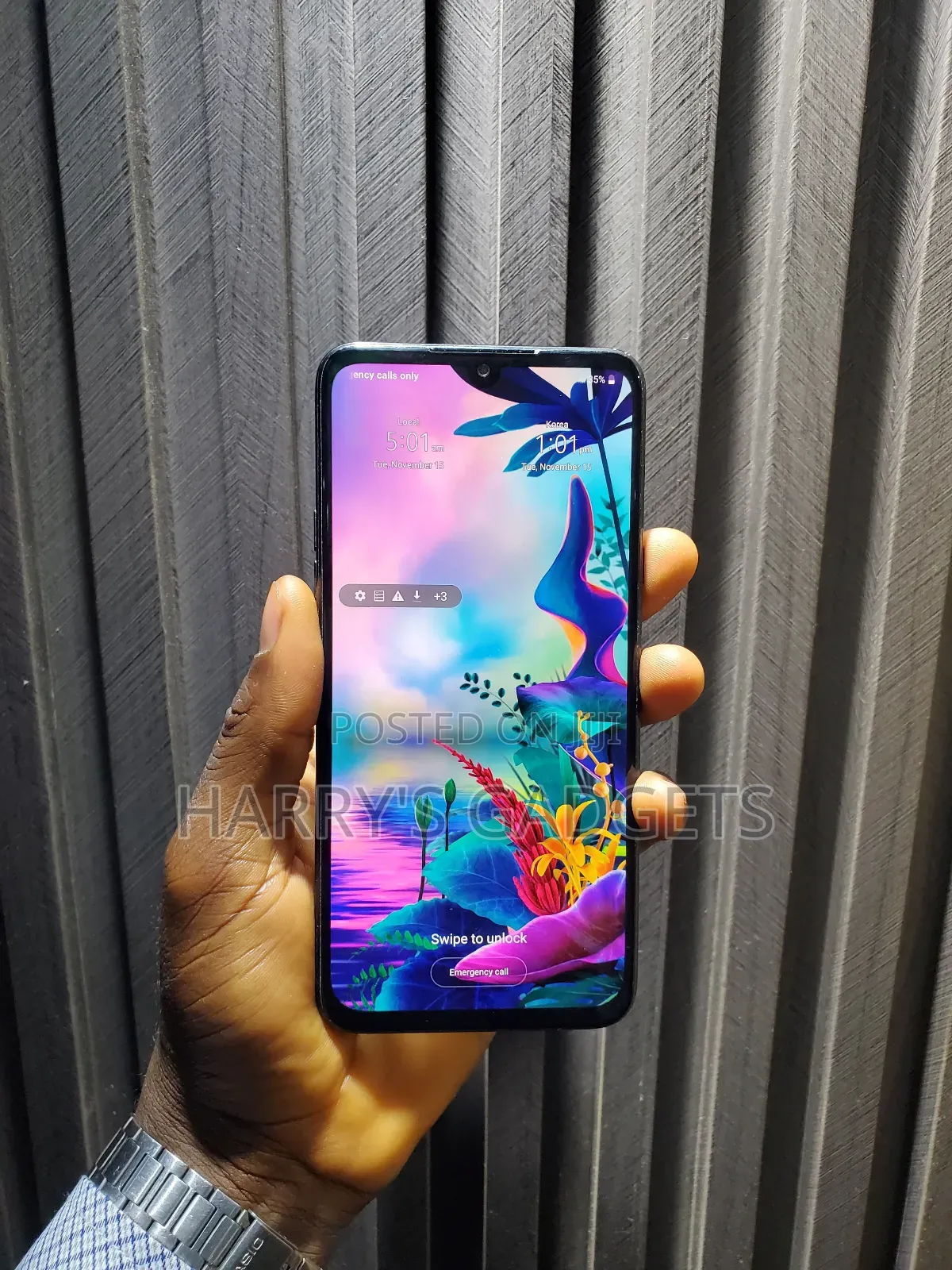 LG V50S ThinQ Dual Screen 256 GB Black