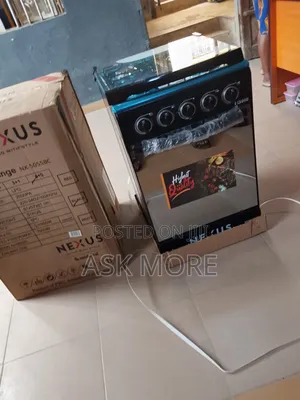 Nexus Nx-5055bc Gas Range – Built for Nigerian Kitchens