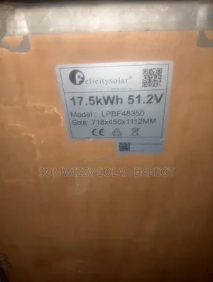17.5kwh Felicity Lithium Battery 51v. 7 Years Warranty