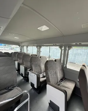 New Toyota Coaster 2024 White