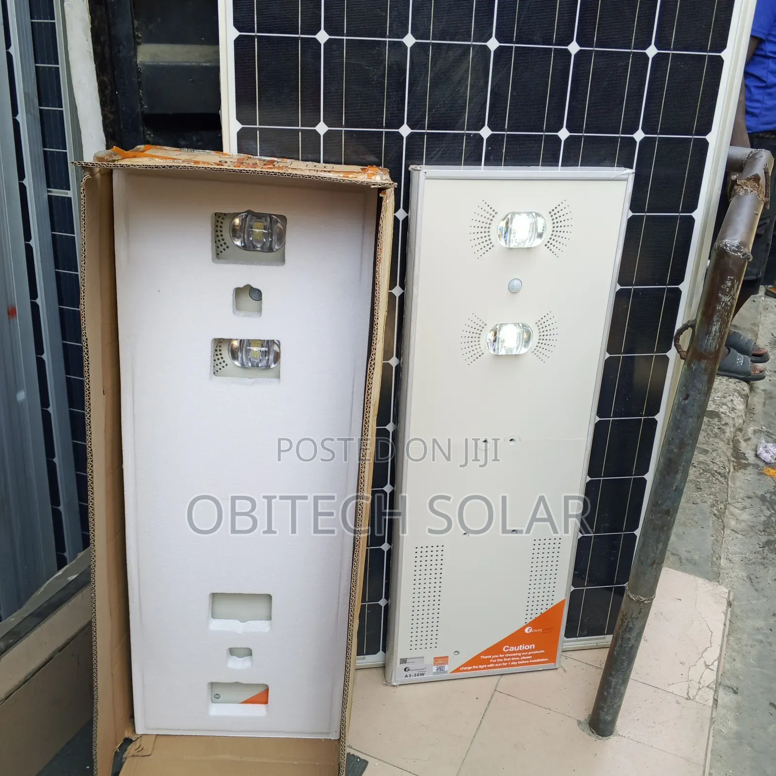 30watts 2eyes Solar Street Light