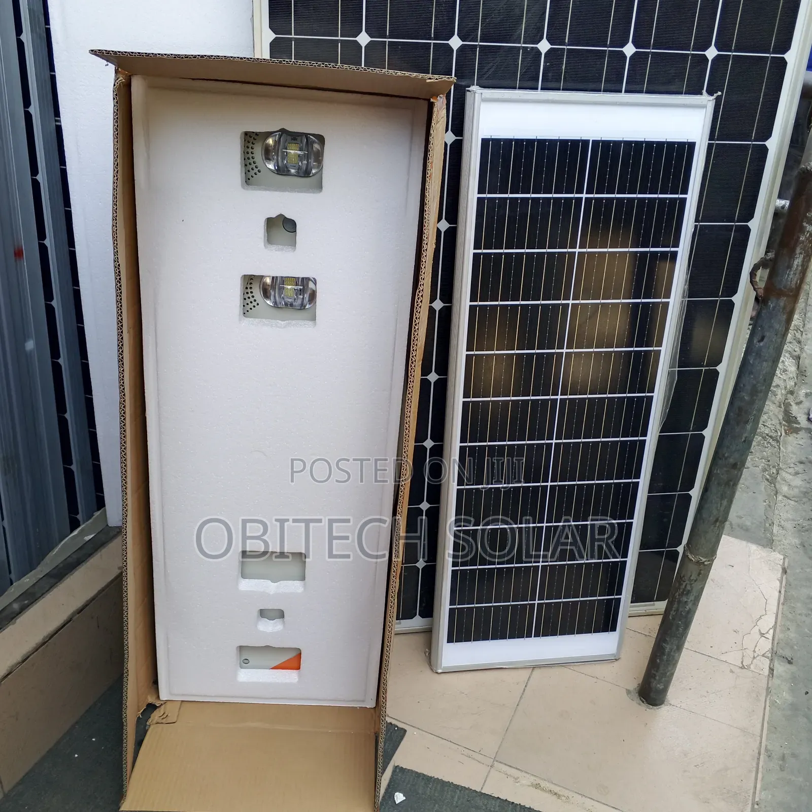 30watts 2eyes Solar Street Light
