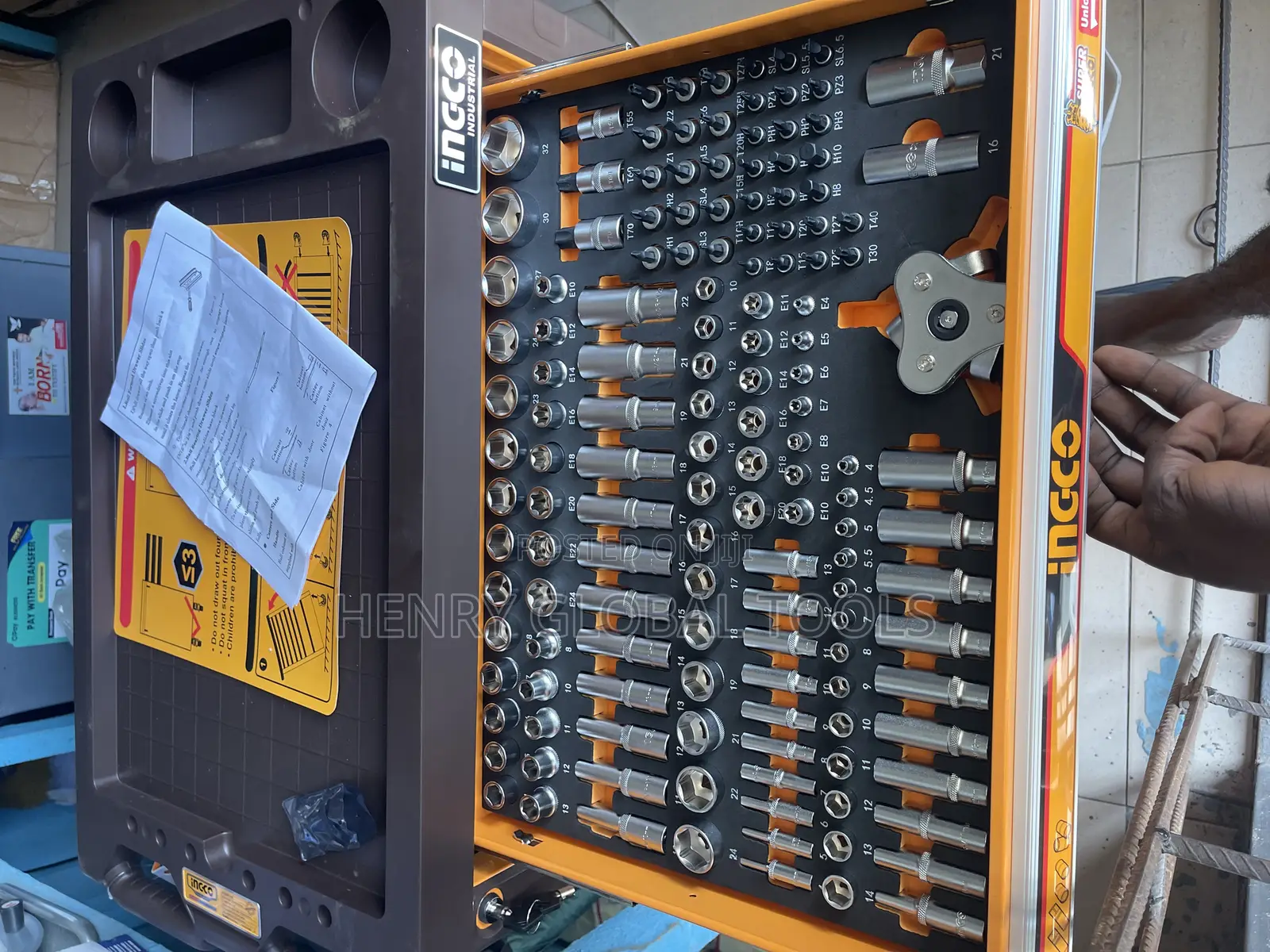 369pcs 7drawer Complete Tools Box