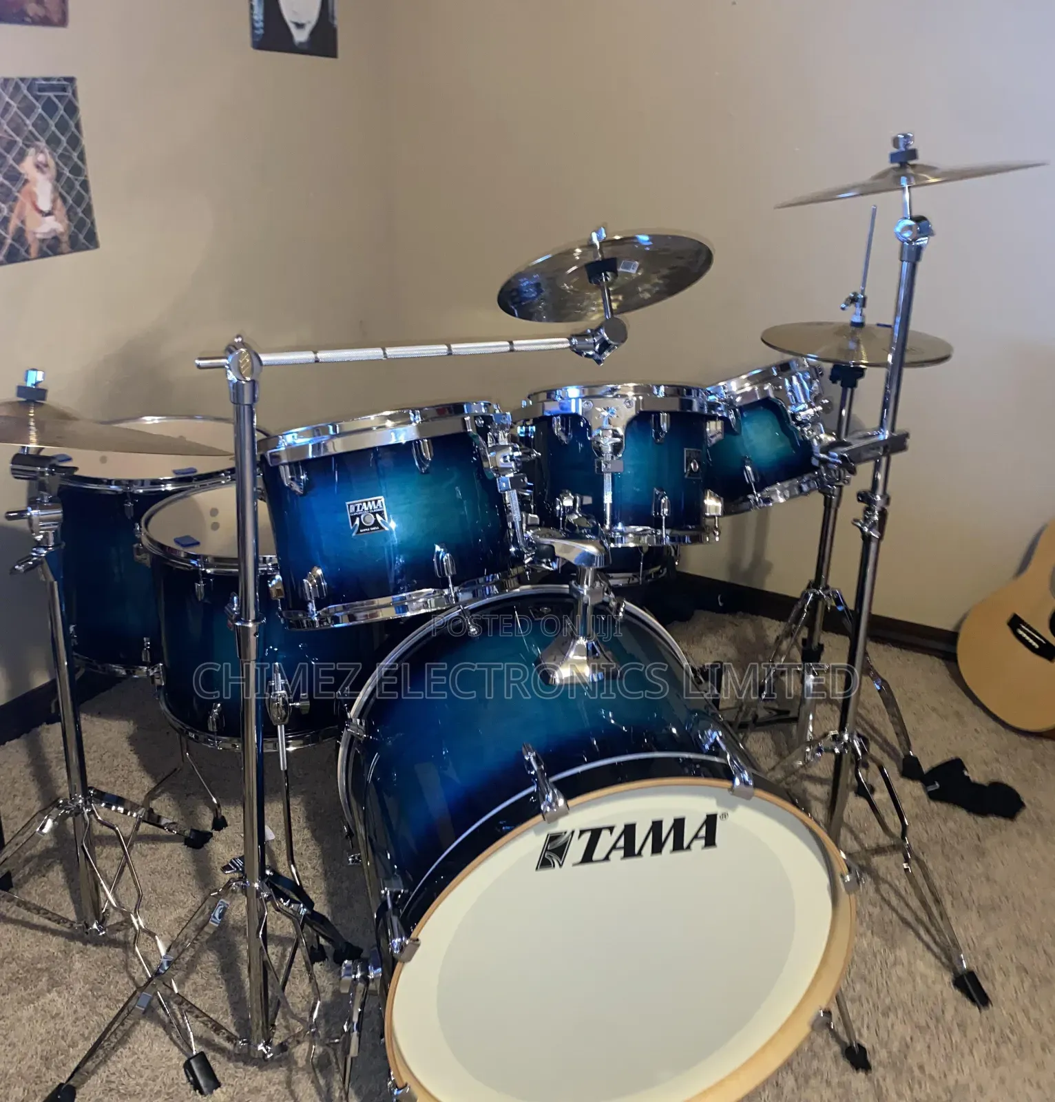 6pcs Super Star Tama Drum
