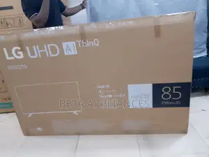 Lg 85” Smart Tv – Powerful Audio Visual Combo
