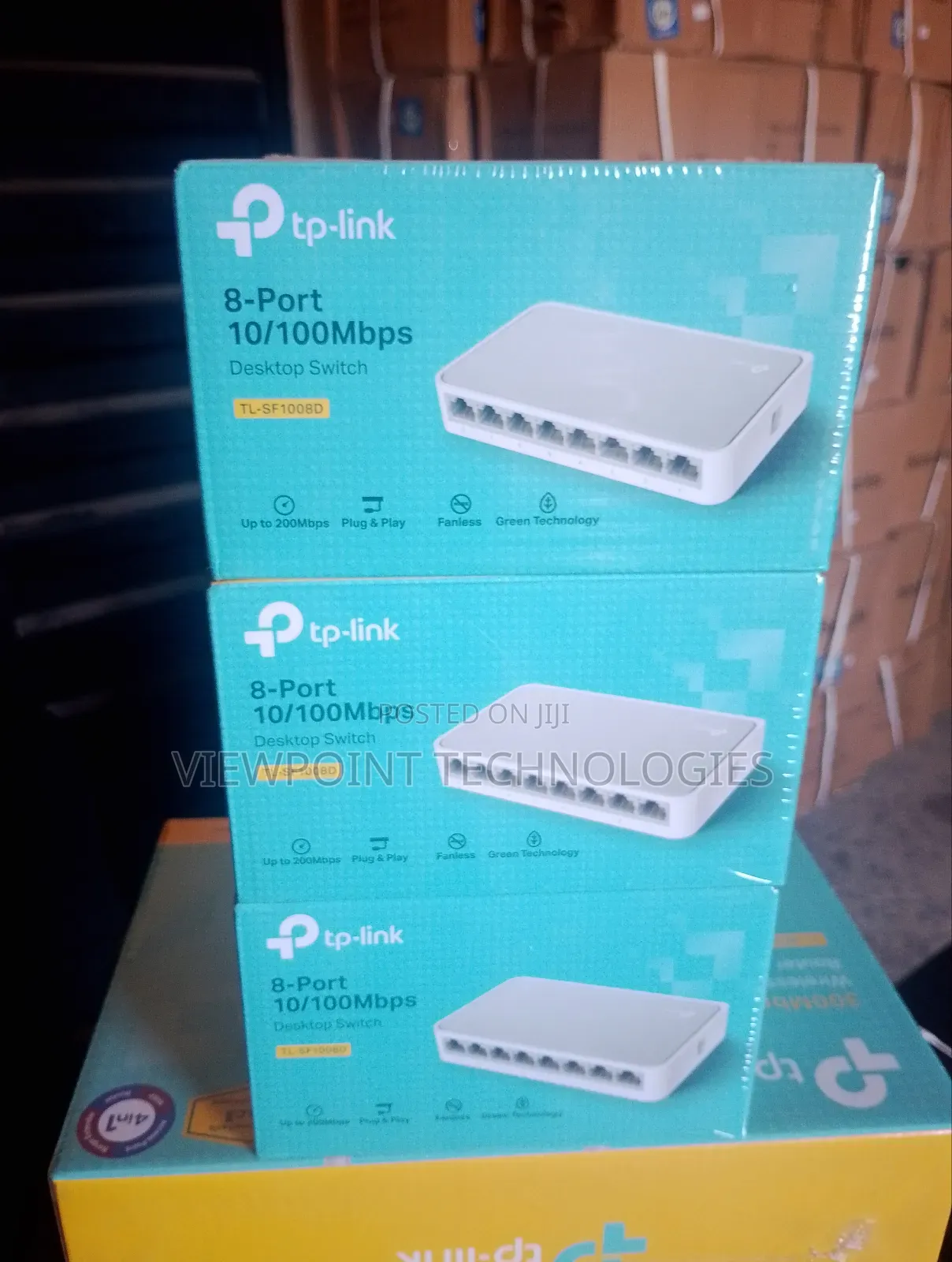 Tp-Link Tl-Sf1008d 8-Port 10/100mbps Desktop Switch
