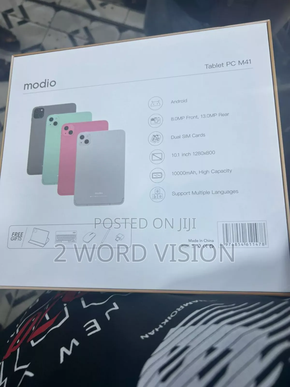 New Modio M41 1 TB White