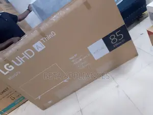 Lg 85” Smart Tv – Bright Clear Picture Quality