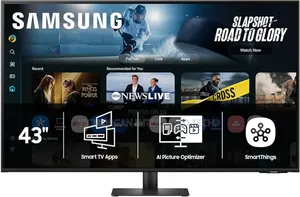 Samsung M7 M70f 43" (Uhd) Smart Monitor With Speakers and Remote