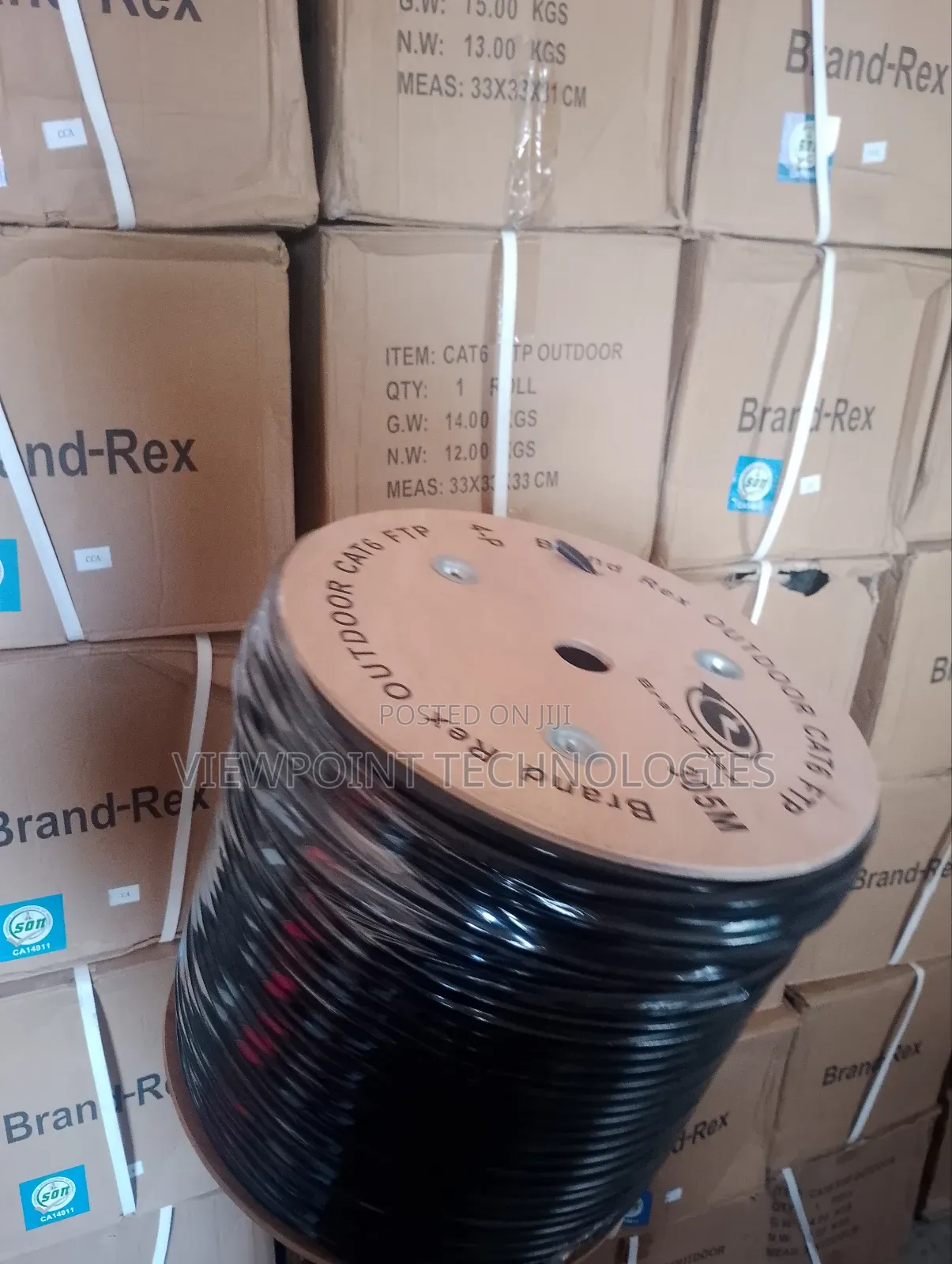 Brandrex Cat 6 FTP Outdoor Networking Cable
