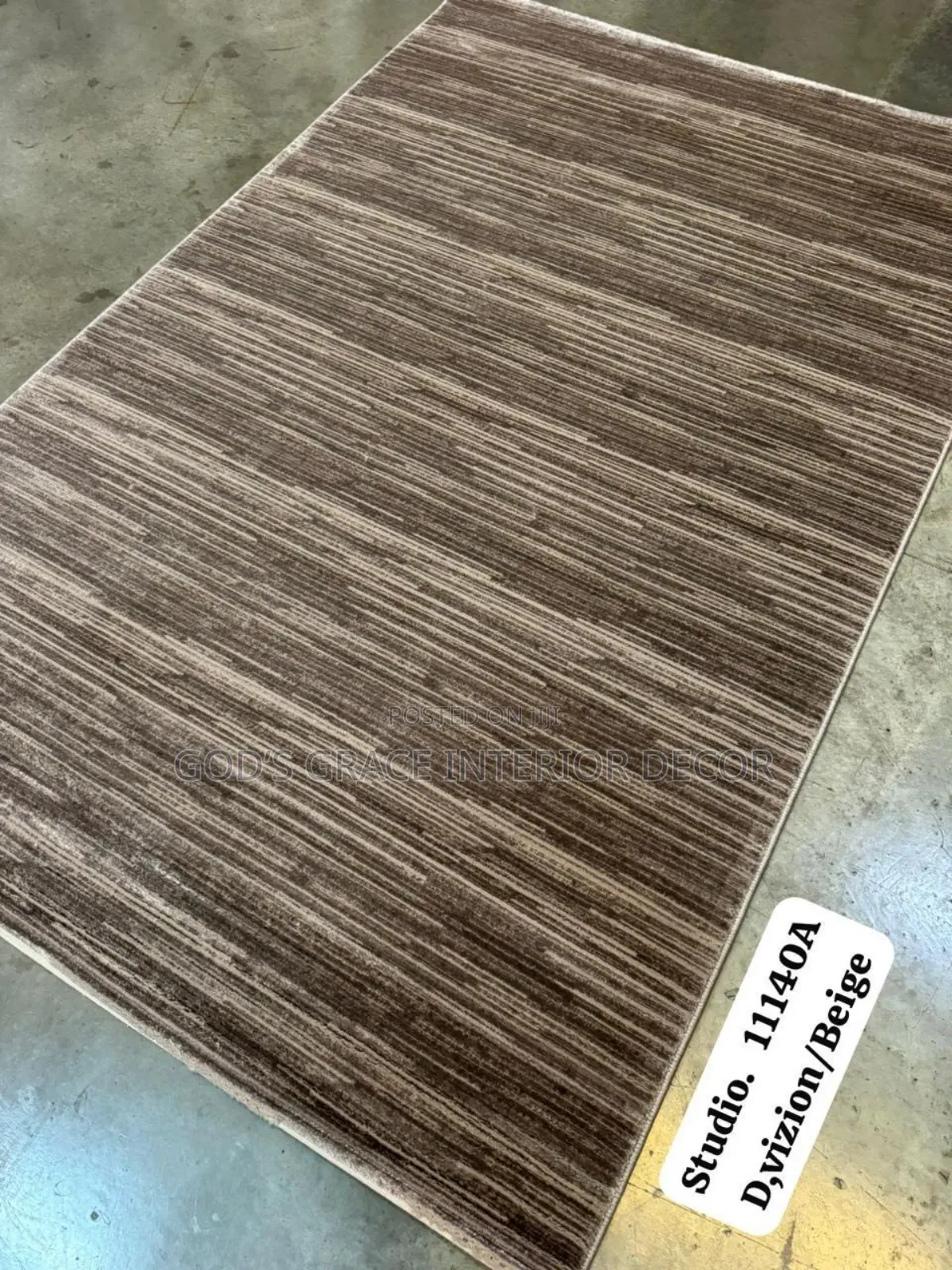 Studio Beige Colour Luxury Center Rug Turkish