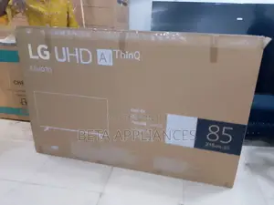 Lg 85” Uhd Tv – Elegant Powerful Display