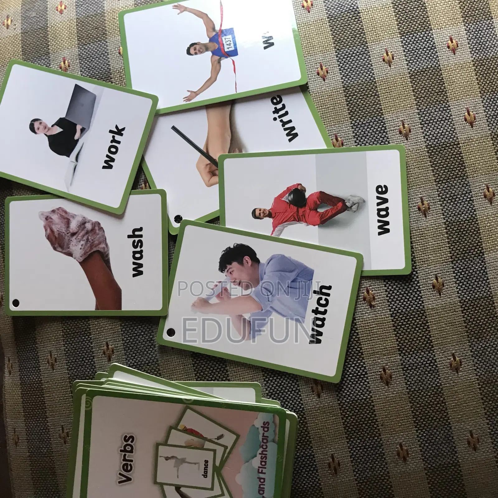 Verb Flash Cards