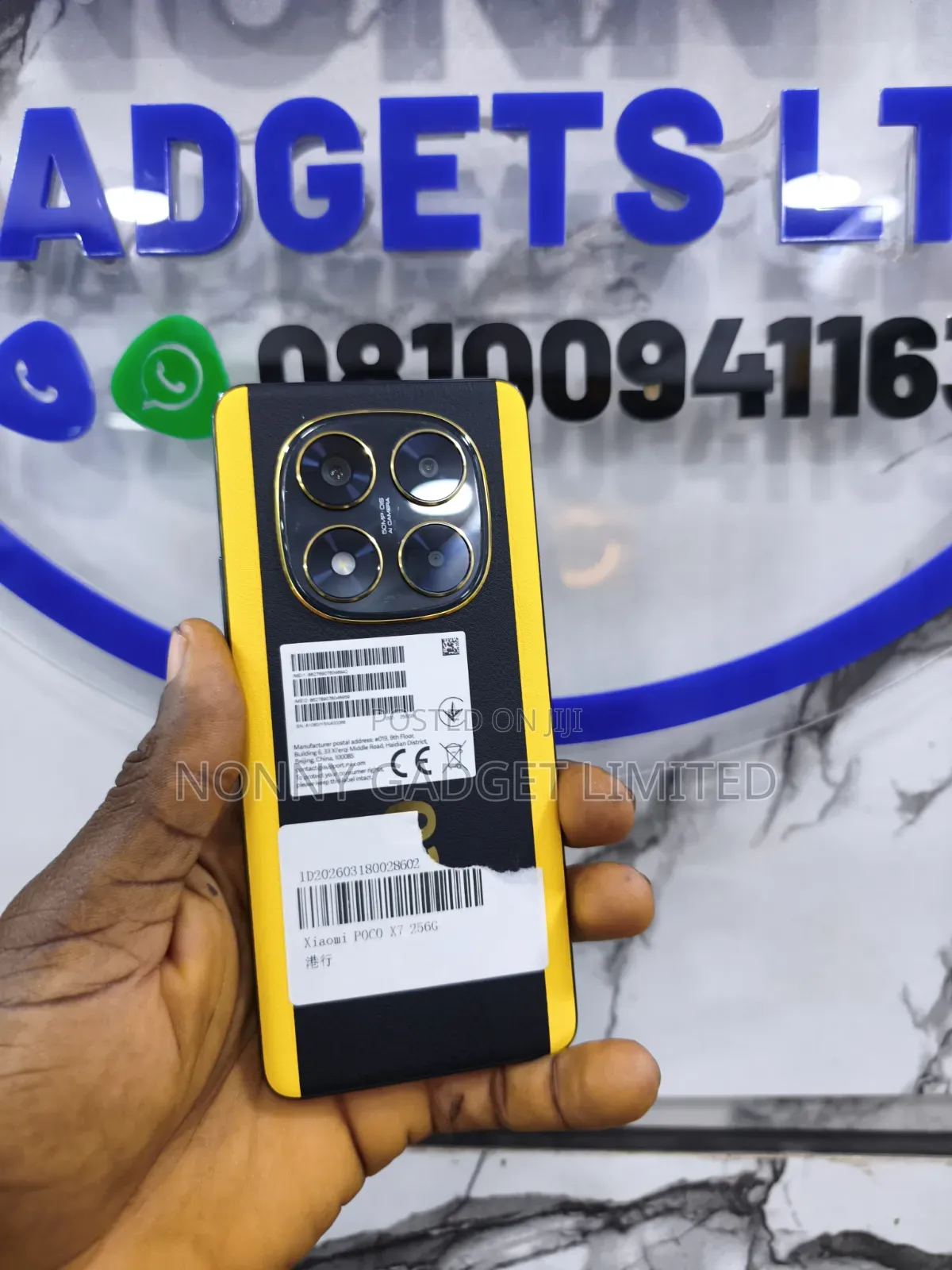 Xiaomi Poco X7 256 GB Yellow