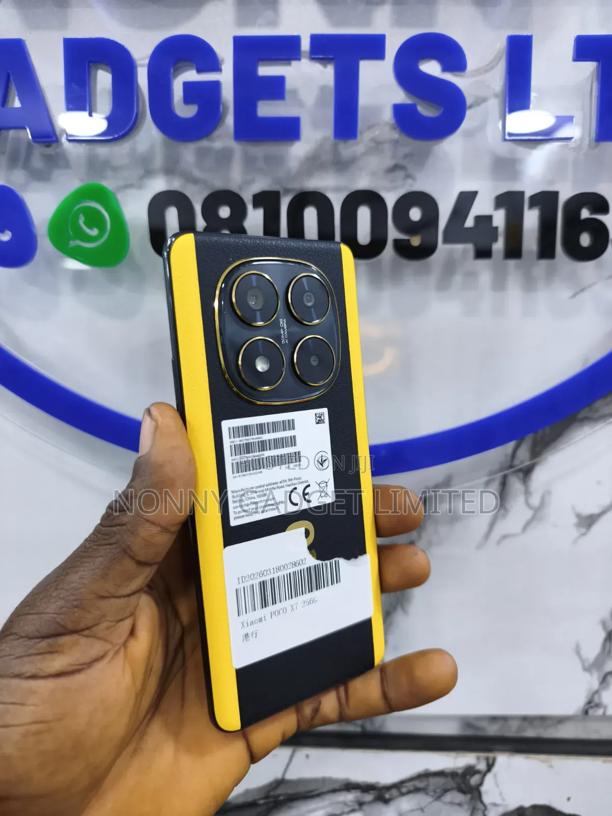 Xiaomi Poco X7 256 GB Yellow