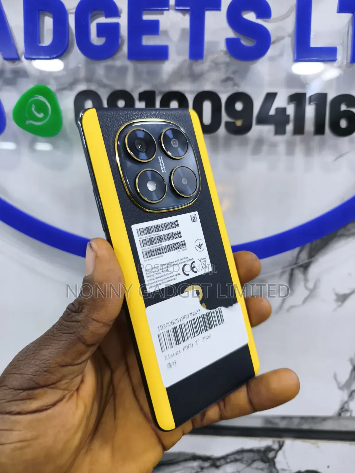 Xiaomi Poco X7 256 GB Yellow