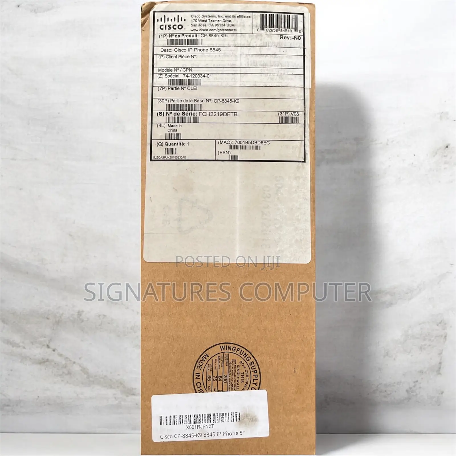 Cisco Ip Phone 8845