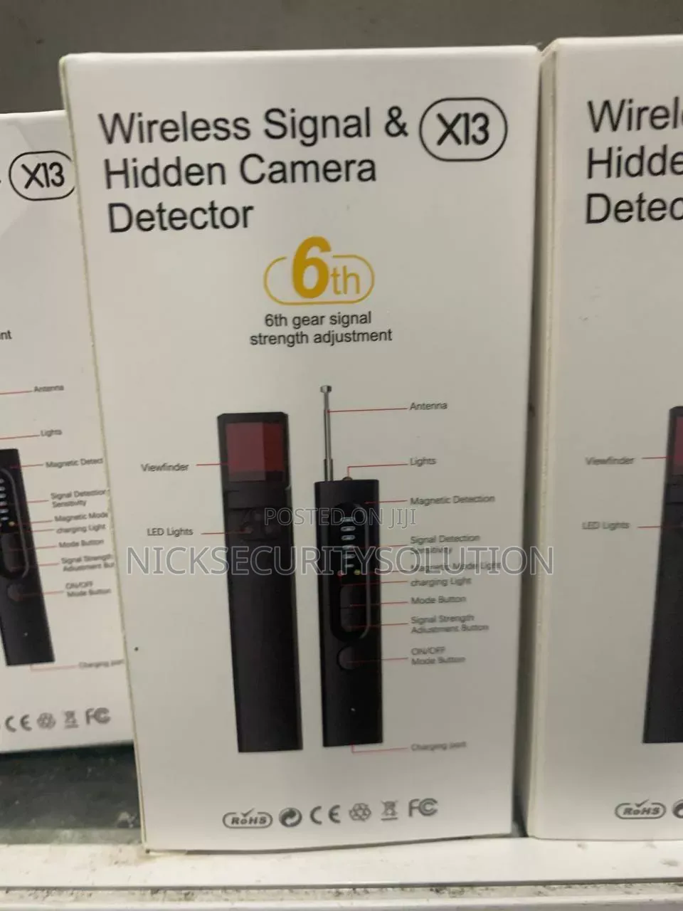 X13 Wireless Signal Hidden Camera Detector