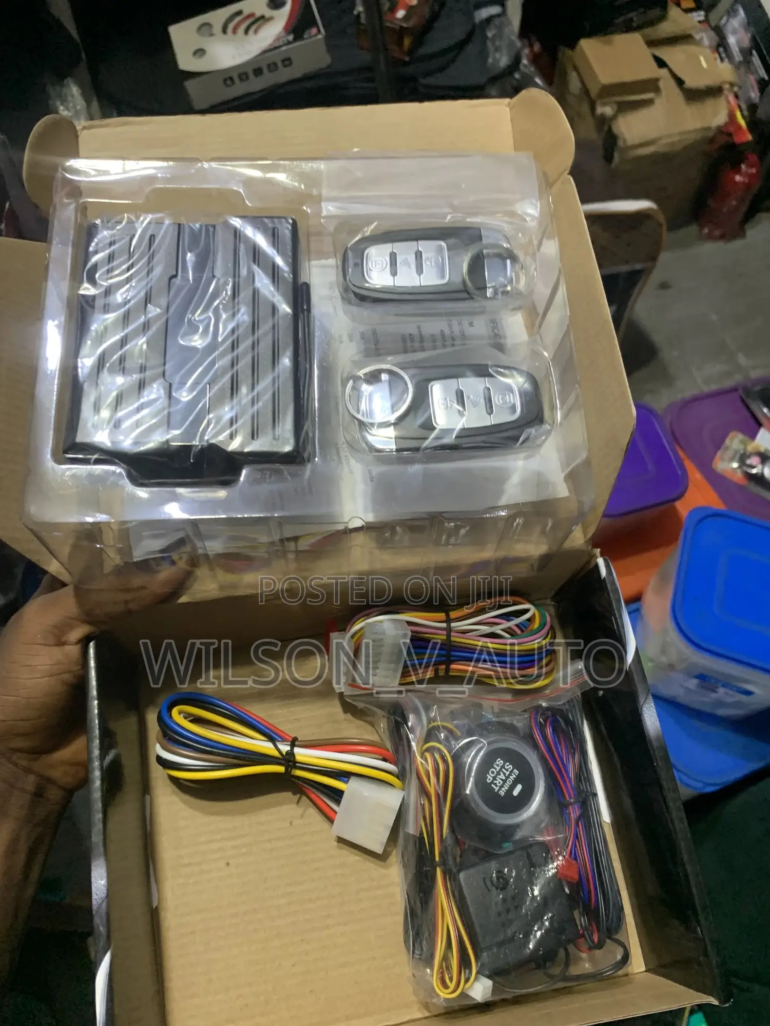 Universal Thump Start Keyless