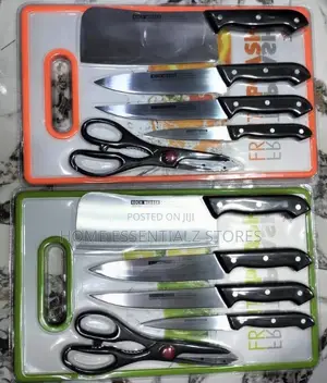 Complete Kitchen Knife Set With Butcher Knife