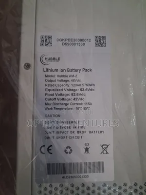 5.5wh Hubble Lithium Battery