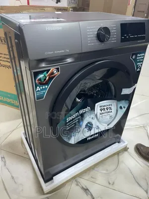 Hisense 7kg Automatic Front Load Washer With Powerful Spin