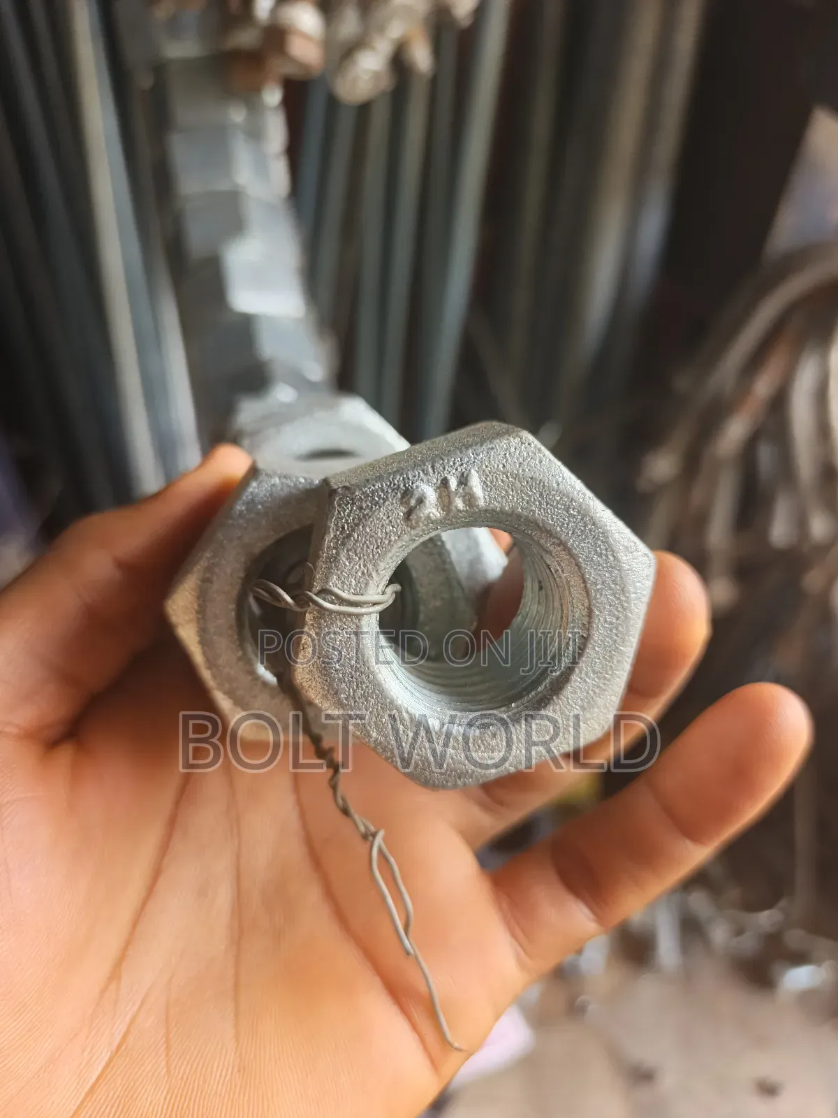 1" 2h Hex Heavy Duty Nut