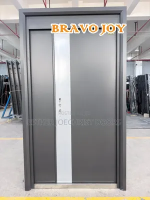 High Grade Fireproof Smart Door With Big Display