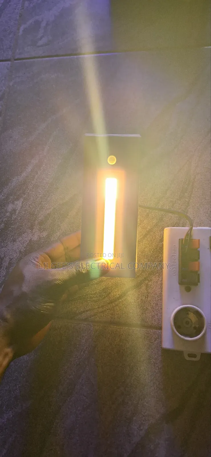 Gold Body Led Staircase Light With Motion Sensor