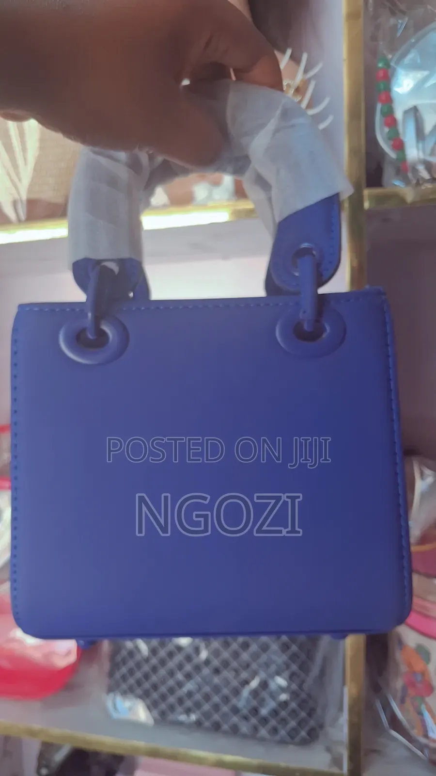 Royal Blue Dior Bag