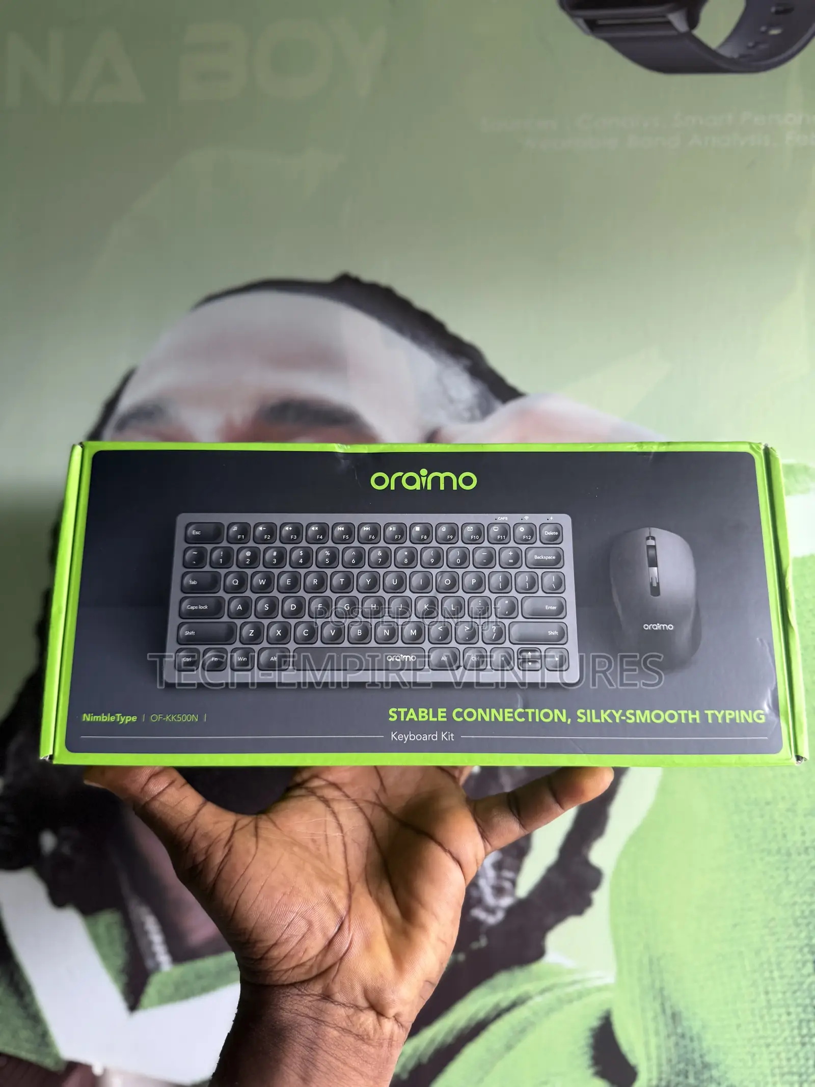 Oraimo Wireless Keyboard and Mouse Combo