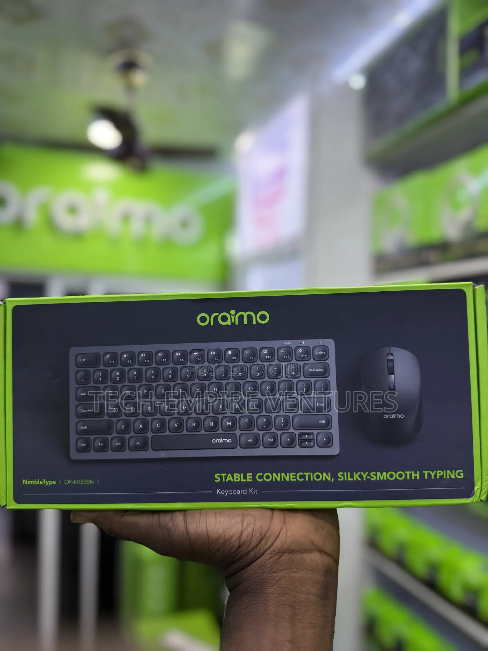 Oraimo Wireless Keyboard and Mouse Combo