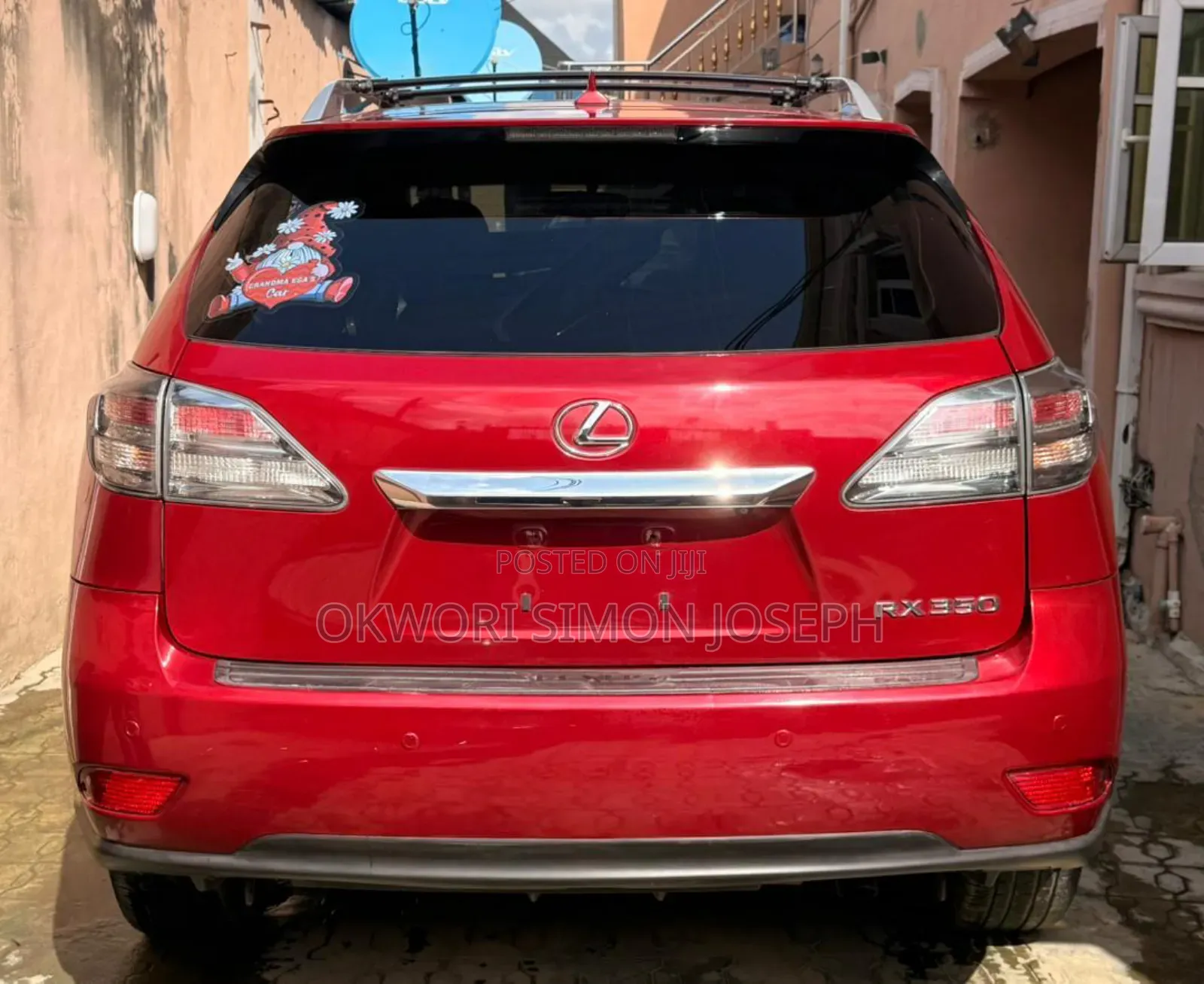 Lexus RX 2012 Red
