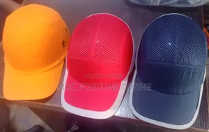 Safety Bump Caps In Different Colours [Yellow, Red And Blue]