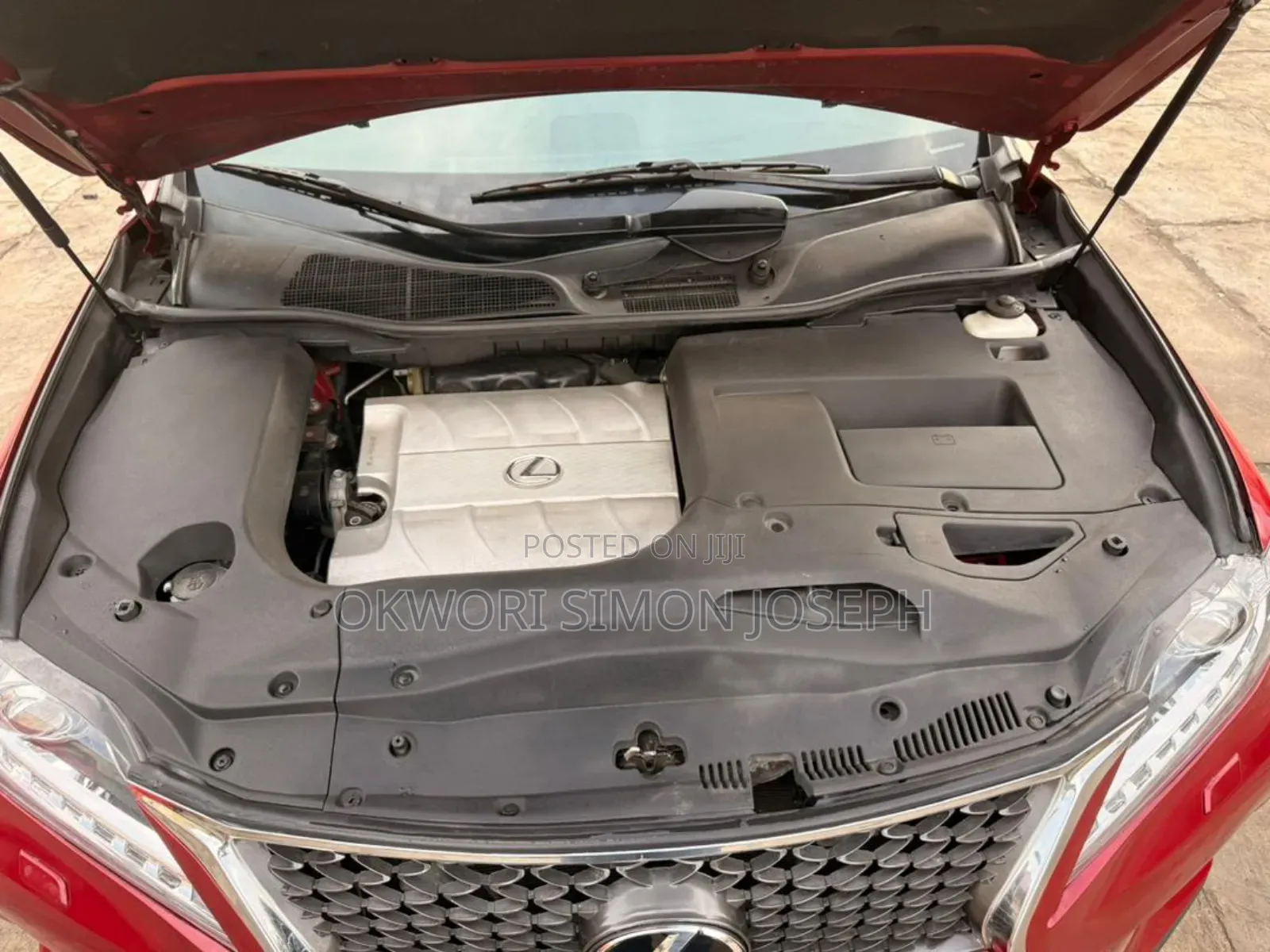 Lexus RX 2012 Red
