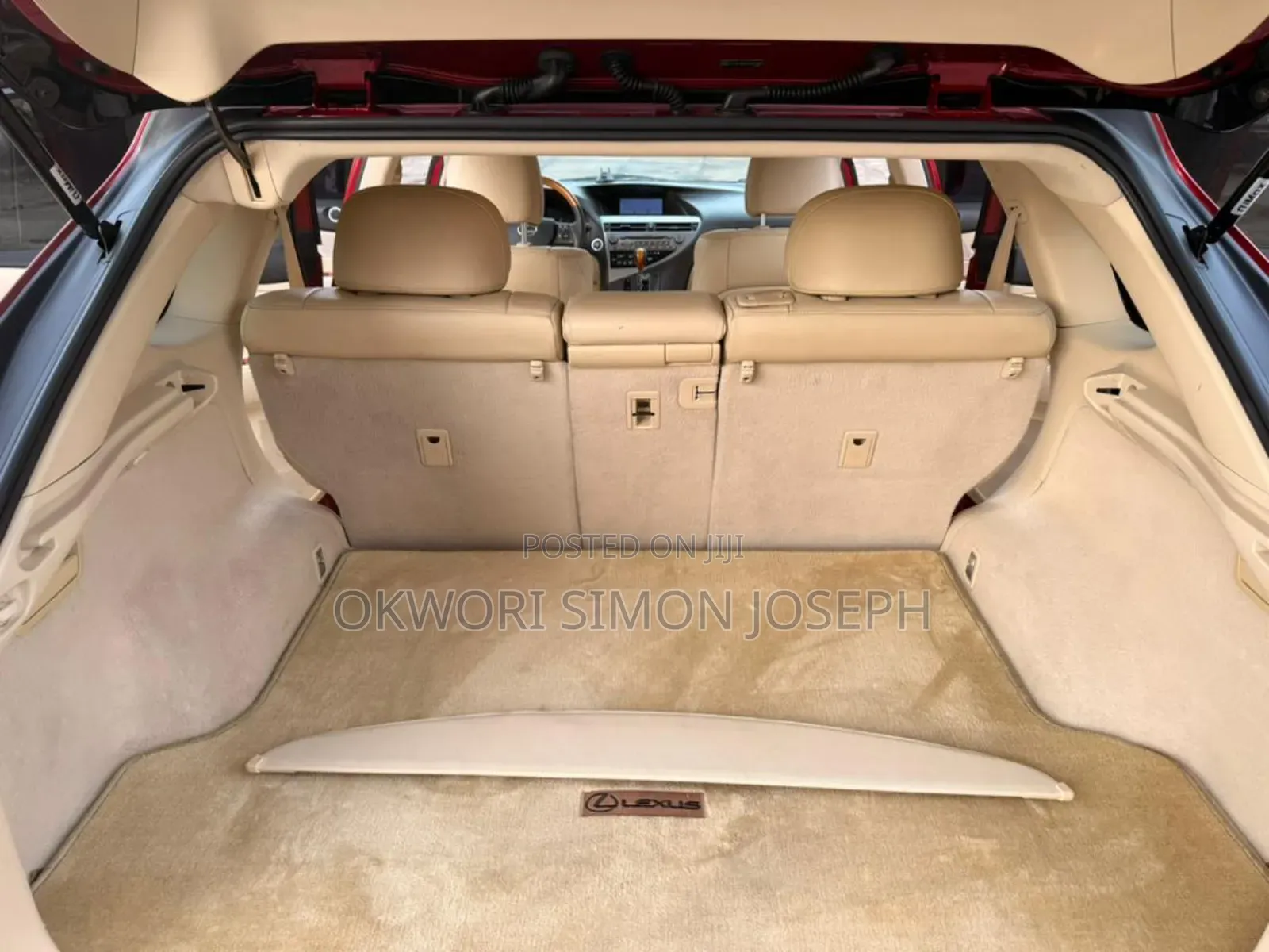 Lexus RX 2012 Red